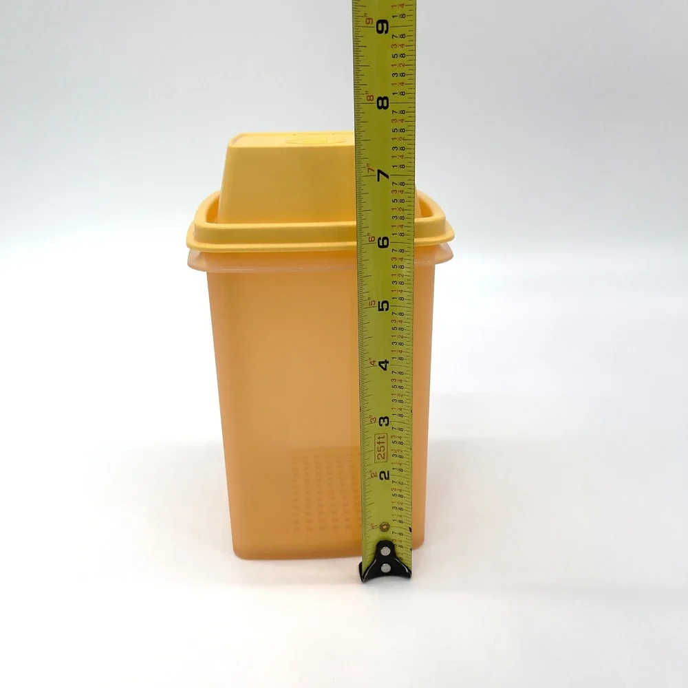 Tupperware Pickle A Way Strainer Container Orange Small Kitchen Organization